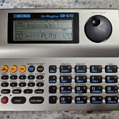 Boss DR-670 Dr. Rhythm 2007 - 2010 - Silver