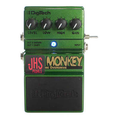JHS Digitech Bad Monkey Tube Overdrive with "Monkey" Mod
