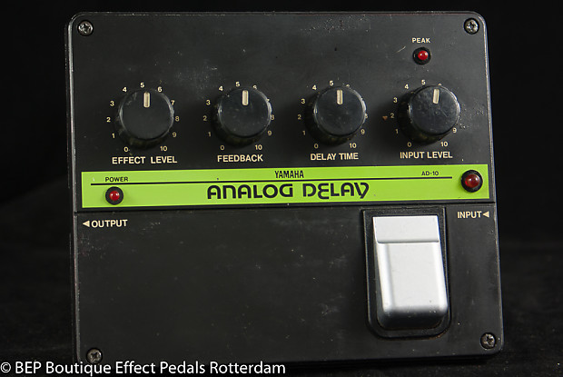 YAMAHA AD-10 Analog Delay MN3005 日本製 YAMAHA ANALOG DELAY AD-10 - YouTube