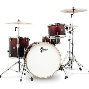Gretsch Drums Catalina Club CT1-R444C 4-piece Shell Pack with Snare Drum - Satin Antique Fade image 2