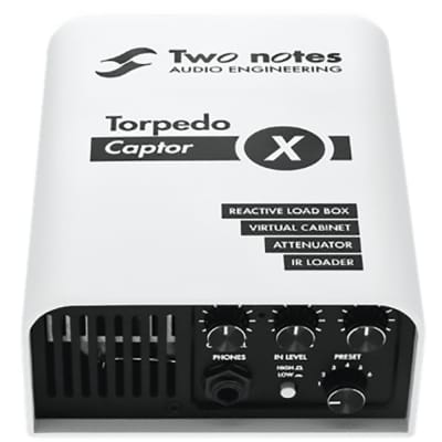 Two Notes Torpedo Captor X Reactive Loadbox DI and Attenuator - 16 ohm image 2