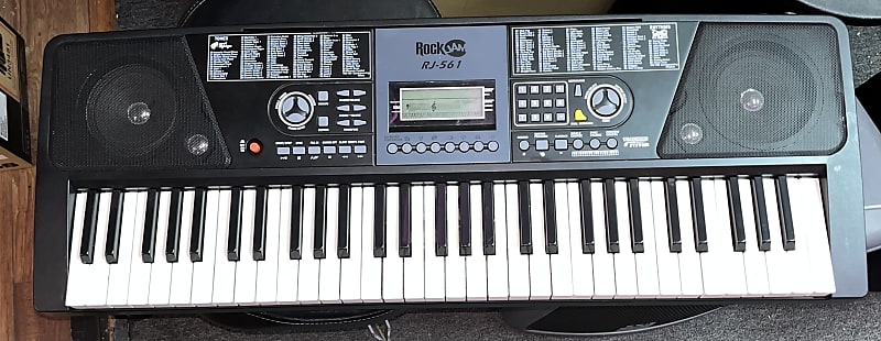 【即日発送】Rock JAM RJ-561 電子キーボード 譜面台付き Amazon.com: RockJam 61 Key Keyboard Piano With LCD Display