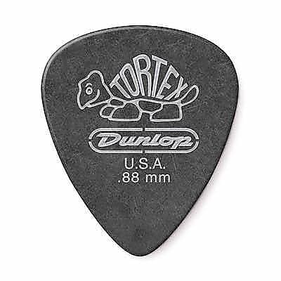 Dunlop 482P88 Tortex Jazz III .88mm Guitar Picks (12-Pack) image 1