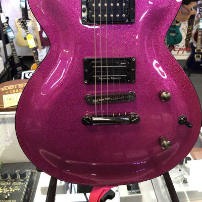 Daisy Rock Atomic Pink Rock Candy with Seymour Duncan Dimebucker, Strap & Case - Pre Owned image 3