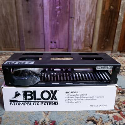 Stompblox Extend Power Supply Extension for Stompblox Pedalboard - Black Metal image 4