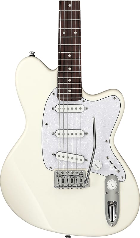 Ibanez ICHI00 Ichika Signature Electric Guitar, Vintage White image 1