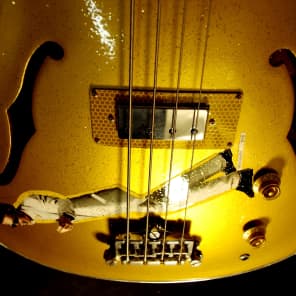 Epiphone Jack Casady Signature Bass 2000 Metallic Gold image 21