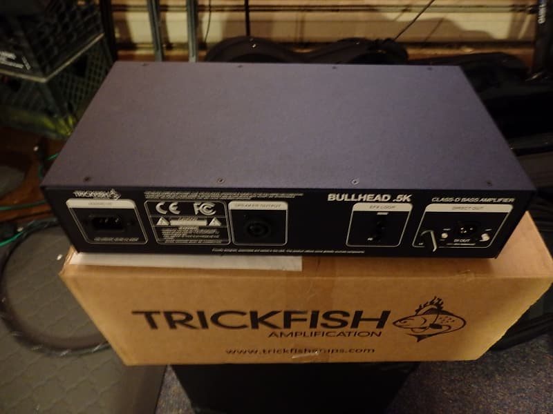 Trickfish Amplification Bullhead .5K Bass Amp Head USA Aguilar