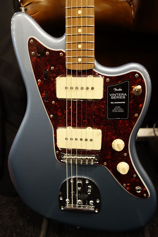 Fender Vintera '60s Jazzmaster Ice Blue Metallic #455 | Reverb Canada