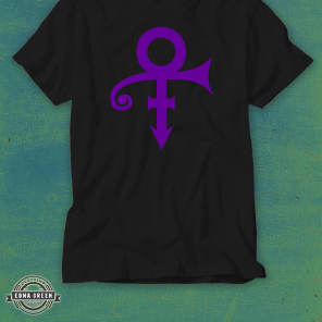 Prince Symbol Custom Printed T Shirt image 2