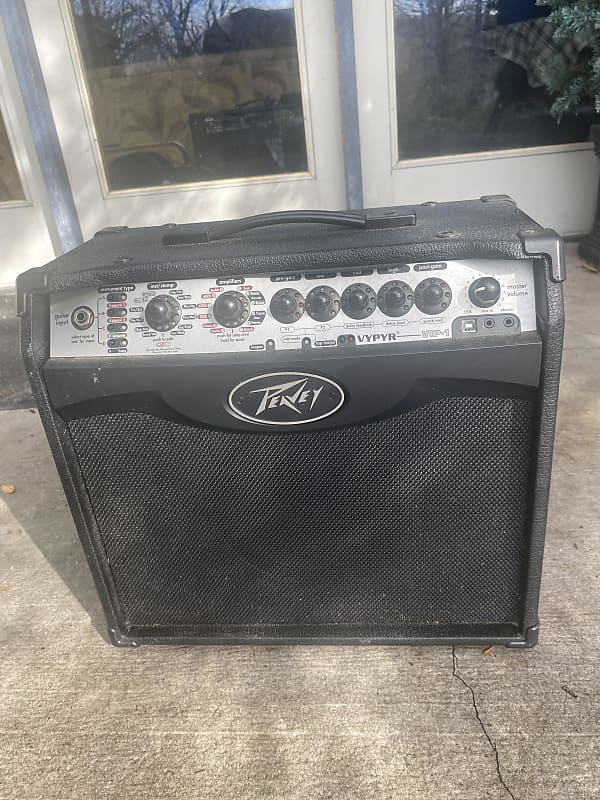 Peavey Vypyr VIP 1 Modeling 20W 1x8" Guitar/Bass/Acoustic Combo Amp 2010s - Black image 1