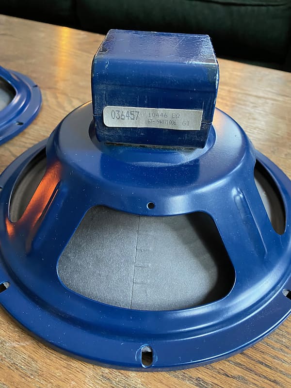 Eminence Alnico "Blue Frame" (Fender) 10" Speaker mid90s Reverb