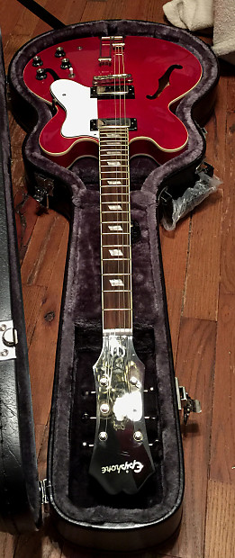 2009 Epiphone Riviera Limited Edition Custom shop Red | Reverb 2009 Epiphone Riviera Limited Edition Custom shop Red | Reverb
