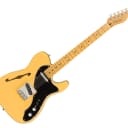 Used Fender Britt Daniel Tele Thinline - Amarillo Gold w/ Maple Fingerboard