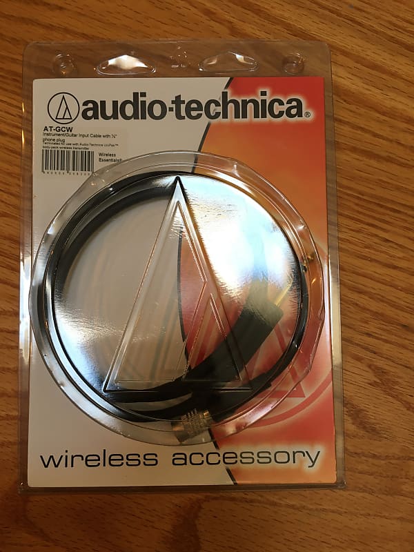 AudioTechnica ATGCW HiZ Instrument Input Cable For Unipak Reverb