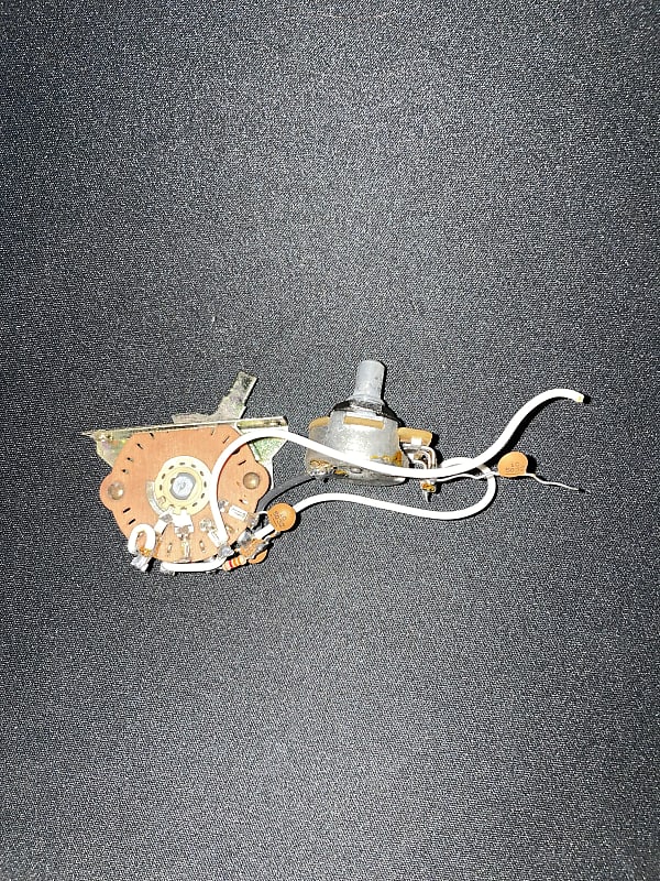 Fender Telecaster/Esquire 3 way selector with Volume Knob Reverb