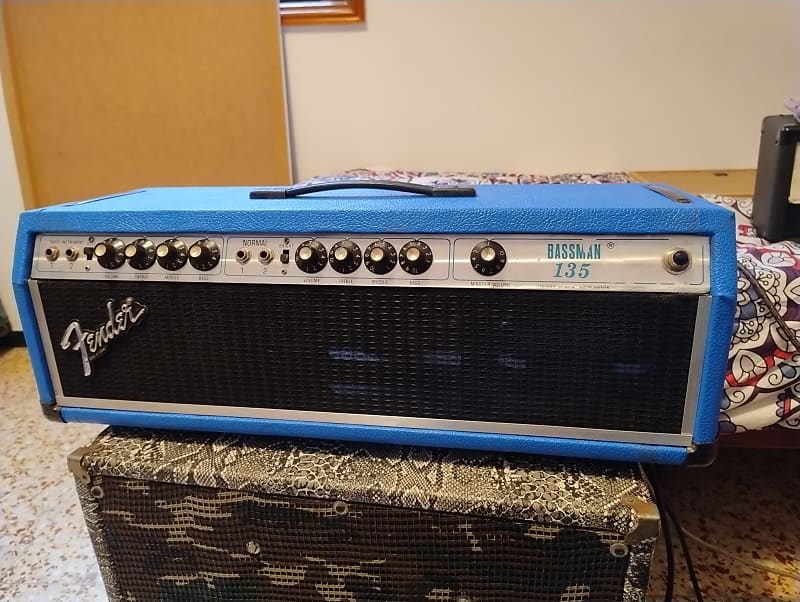 Fender Bassman 135 2-Channel 135-Watt Guitar Amp Head 1977 - 1980
