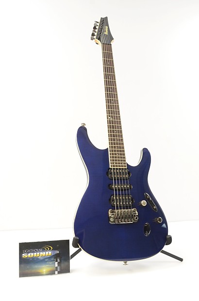 Ibanez SV5470 Prestige Electric Guitar - Blue w/ Ibanez Case