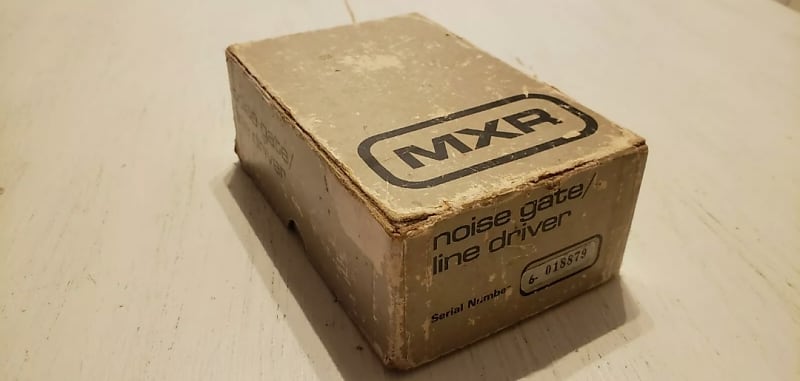 MXR Noise Gate Line Driver Clean Booat 1980 image 1
