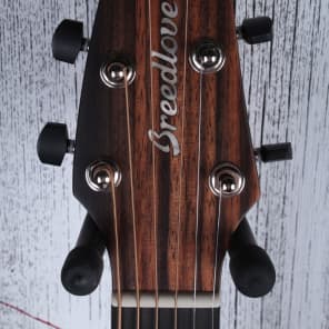 Breedlove USA Concert Black Cherry Acoustic Guitar NAMM w Deluxe Case PROTOTYPE image 9