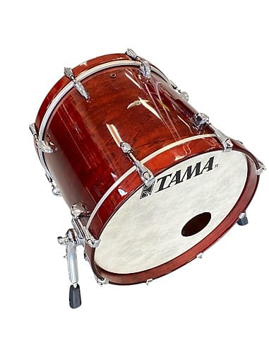 Tama Star Walnut Grancassa 18X15 Burgundy Red Usata image 1