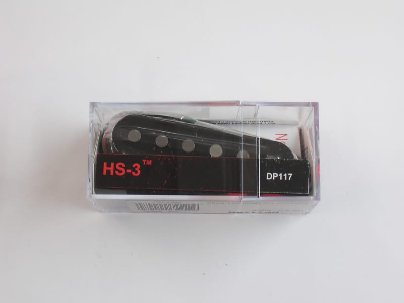 DiMarzio HS-3 Single Coil Pick-up Black DP 117 | Reverb