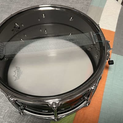 PDP 6.5x14" ACE Black Nickel Over Brass Snare Drum 2010s - Black Nickel with Chrome Tube Lugs image 6