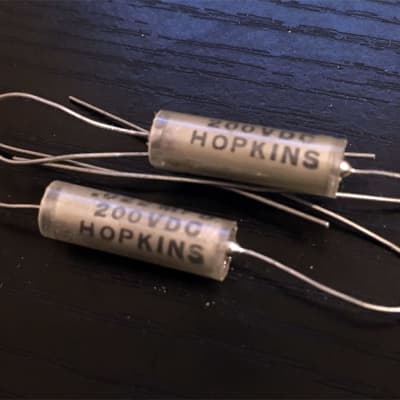 4 Vintage Inspired Pickups VIPots 550k split shaft + NOS .022 µF Paper In Oil capacitors wiring kit image 3