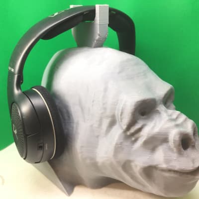 Fun Gorilla Headphone Stand! Headset Hanger Rack, Like Monkey, Ape, Gibbon, Primate Holder Stands. image 3
