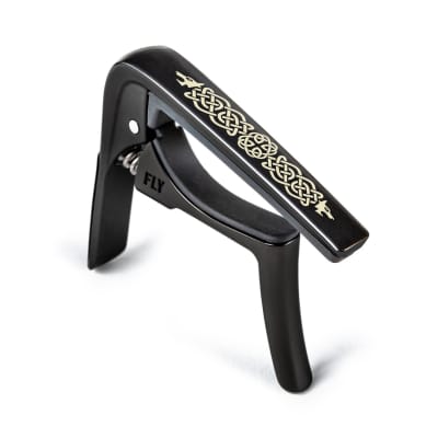 Mint Dunlop 63CBKC Limited Edition Trigger Fly Curved Guitar Capo, Celtic Knot image 2