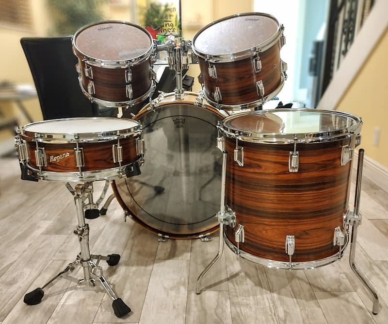 Rogers  XP8/XP10 5-piece kit in Rosewood image 1