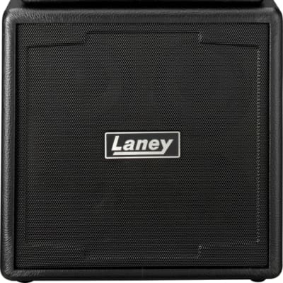 NEW 2023 Laney MINISTACK-B-IRON Ironheart 6-Watt 4x3" Stereo Bluetooth Mini Guitar Amp Stack - Black image 1