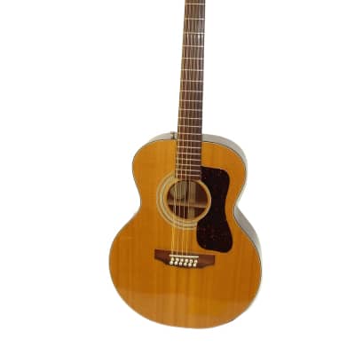 1975 Guild F-112 Mini-Jumbo 12-String Acoustic Guitar, Natural for sale