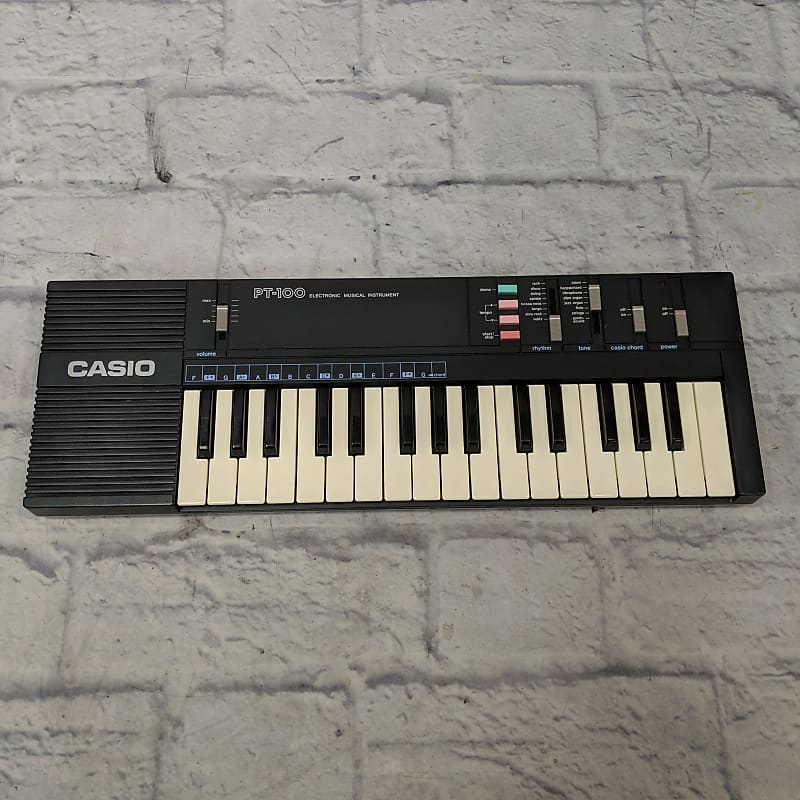 Casio PT-100 32-Key Mini Keyboard image 1