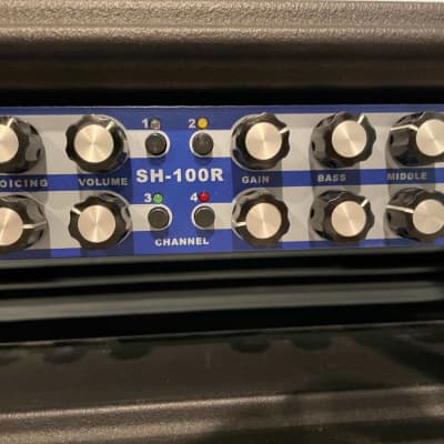 AMT SH-100, 100 Watt, 4-Channel, Solid State Amp, 1U Rack, with Case image 4