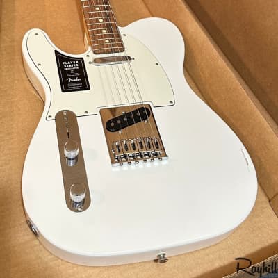 Fender Player Telecaster LH Left Handed White MIM Electric Guitar image 6