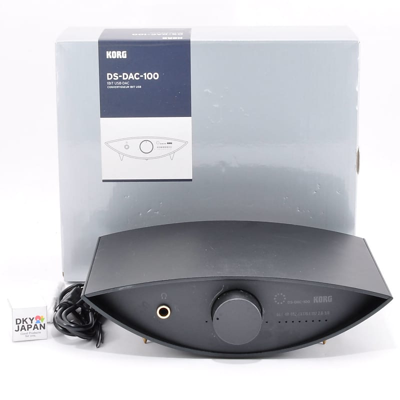 Korg DS-DAC-100 USB Headphone Amplifier Digital Audio Converter w/Box Used  From Japan #003945
