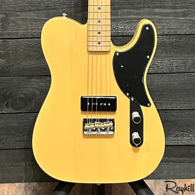 Fender Noventa Telecaster Vintage Blonde MIM Electric Guitar for sale