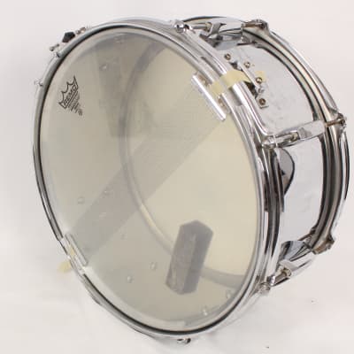 Pearl Steel Shell SS Snare Drum 8 lug 14" X 5" with Case - Chrome image 6
