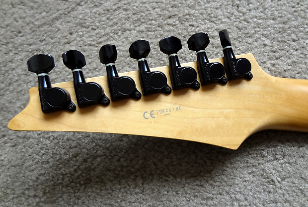 Ibanez RG7421 7 String MIJ Guitar Made in Japan Fixed Bridge Duncan PUs