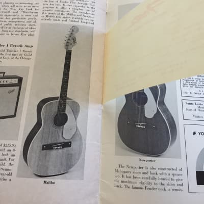 Fretts Vol. 2 1965 Featuring Fender Ads image 3