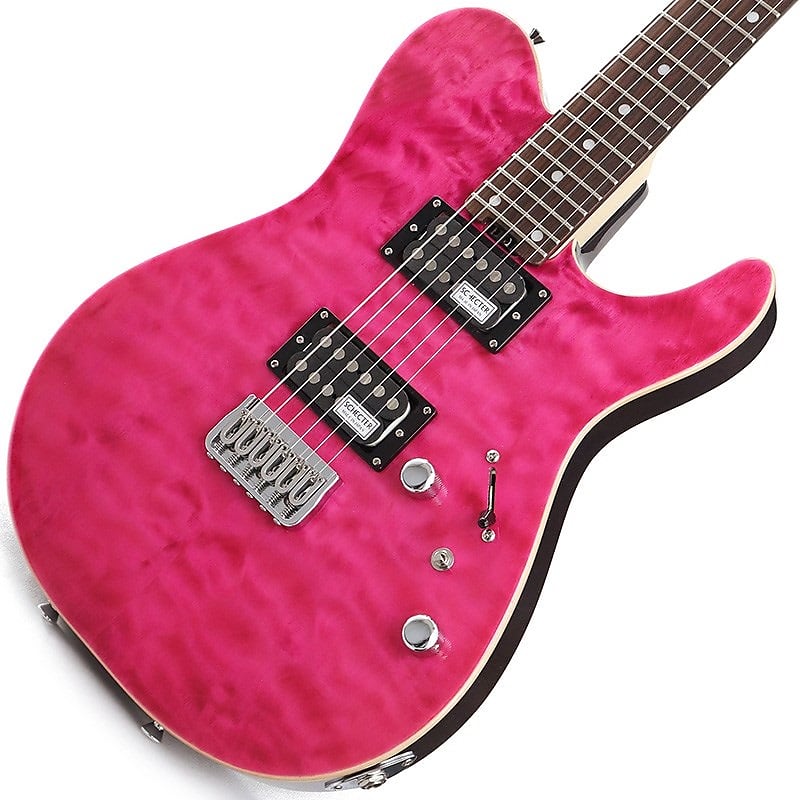 SCHECTER KR-24-2H-FXD (See-thru Pink/Rosewood) [Special price]