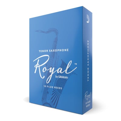 D'Addario Royal RKB1025 Tenor Saxophone Reed 10-Pack, Strength 2.5 image 5