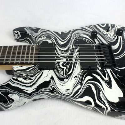 Custom Swirl Painted and Upgraded Jackson JS22-7 With Active EMG's image 13