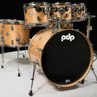 PDP Concept Maple 7pc Shell Pack - Natural Lacquer image 1