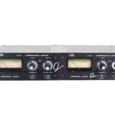 LA-4 urei コンプレッサー Urei LA4 Compressor/Limiter Pair #11066/11188 (Vintage) - Vintage King