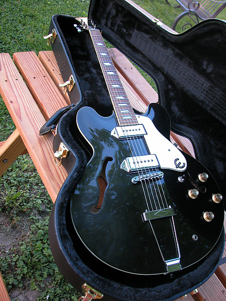 Rare Epiphone Casino 1996, Made by Peerless, Black Sparkle