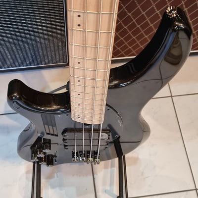 Dingwall Adam "Nolly" Getgood Signature 2023 - Metallic Black Left handed Bass Guitar image 5