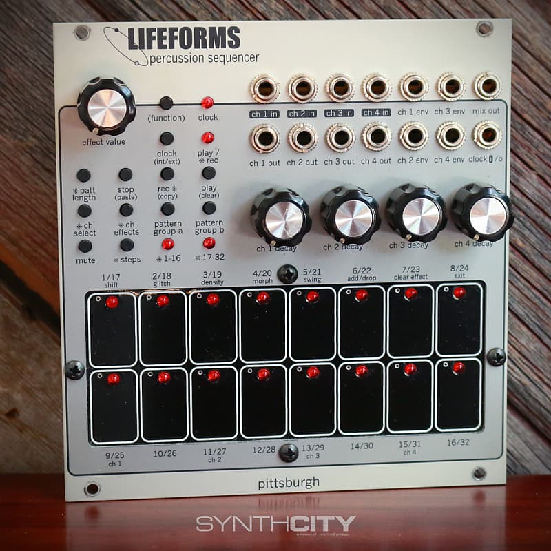 Pittsburgh Modular Lifeforms Percussion Sequencer