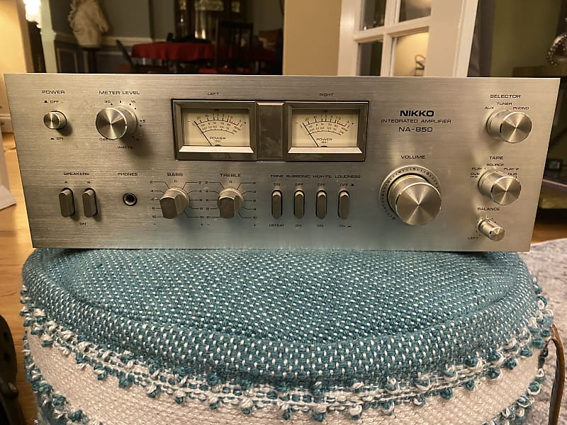 Nikko NA850 Integrated Amplifier 1977 Reverb
